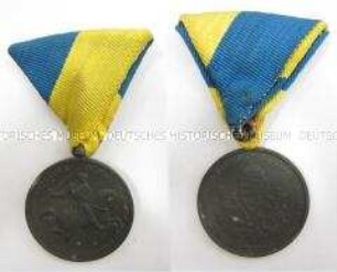 Medaille auf die Rückgabe von südungarischen Landgebieten, Titularkönigreich Ungarn