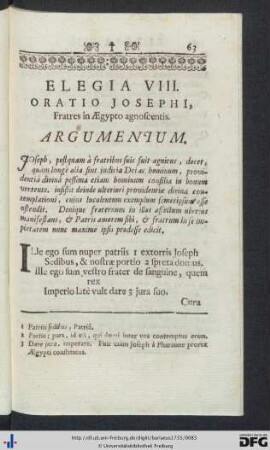 Elegia VIII.
