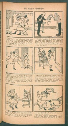 El mono maestro - [Cómic]