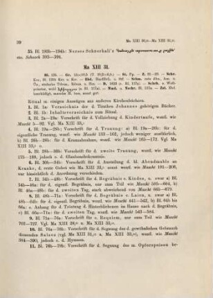 39-47, Ma XIII 31 bis Ma XIII 37