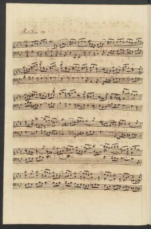 Präludien und Fugen; clavier; A-Dur; BWV 888