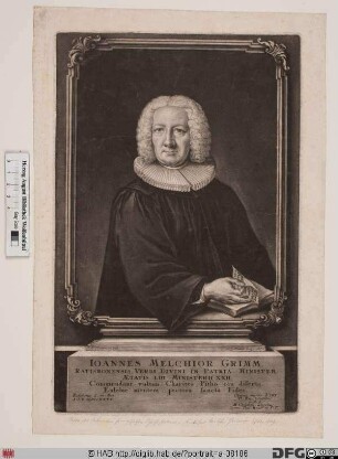 Bildnis Johann Melchior Grimm