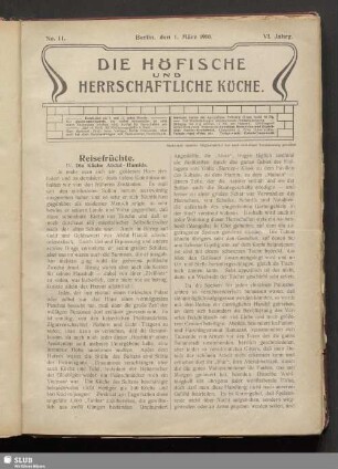 No. 11, 1. März 1910