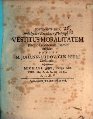 Vestitus moralitatem