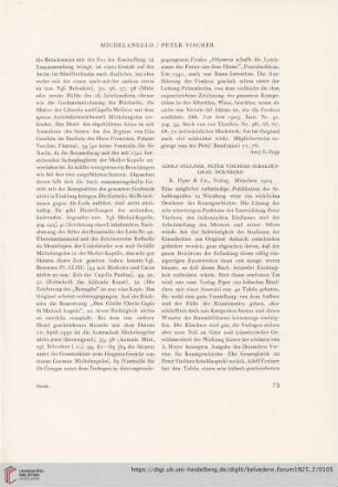 [Rezension von: Adolf Feulner, Peter Vischers Sebaldus-Grab]