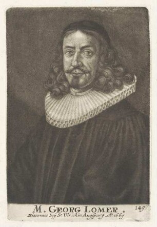 Bildnis des Georg Lomer