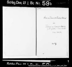 Anspruch der Altarleute von Hattendorf auf dortige Ländereien der von Zerßen
