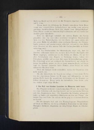 3. Ein Fall von frischer Luxation des Humerus nach innen.