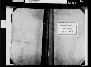 Nußbaum, evangelische Gemeinde: Geburtenbuch 1808-1869