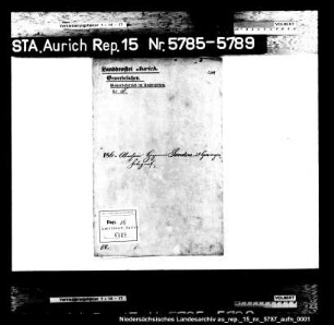 Hausierkonzessionen und -gesuche: Abraham Heymann Sanders aus Groningen, Photograph