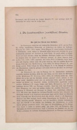 J. Die scandinavischen (nordischen) Staaten