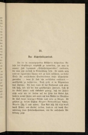 9-13, III. Das Sicherheitszweirad