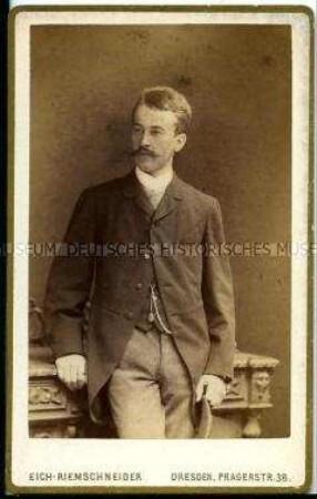 Bild eines Mannes, Carte de Visite