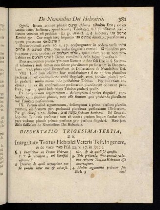 381-389, Übersicht; Sectio I. Pontificii ad ...