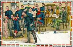 Antisemitische Postkarte