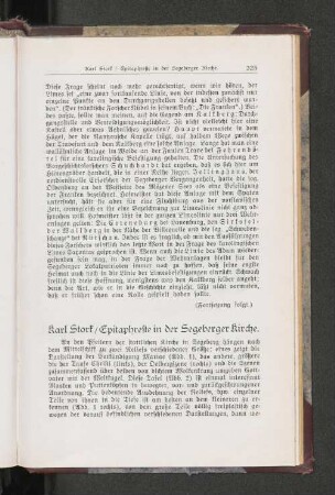 Epitaphreste in der Segeberger Kirche.