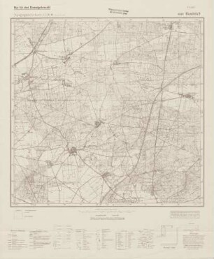 4040 Hundeluft, Toopgraphische Karte 1:25000 (4cm - Karte)