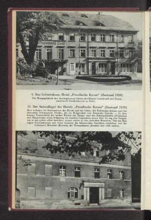 10. Der Seitenflügel des Hotels "Preußische Krone" (Zustand 1939)