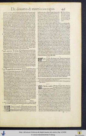 De donationibus et mortis causa capionibus.