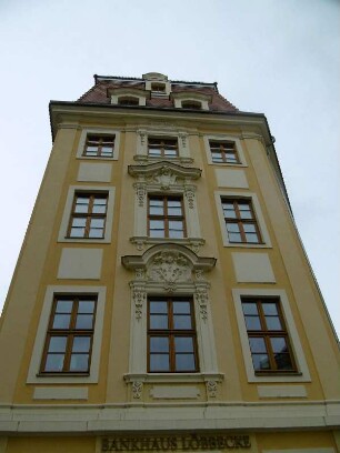 Dresden: Quartier II am Neumarkt, Rampische Straße 33 (Bankhaus Löbbecke)