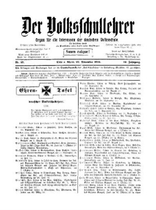 Ehren-Tafel deutscher Volksschullehrer : LXII.