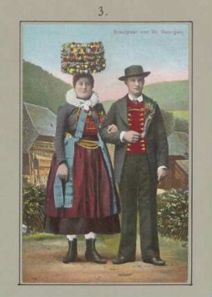 "Brautpaar von St. Georgen [im Schwarzwald]"