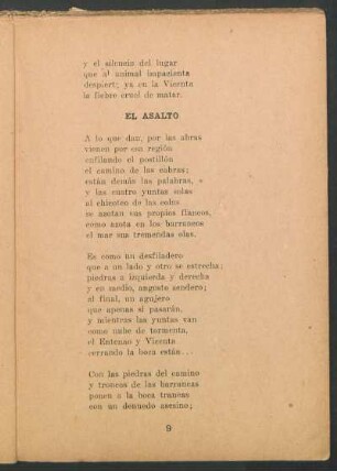 El asalto