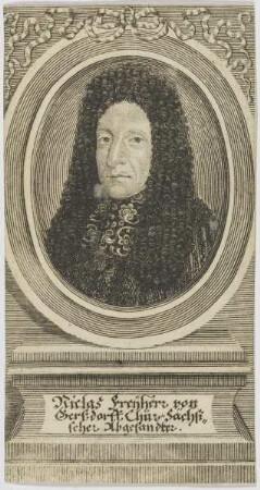 Bildnis des Niclas Freyherr von Gersdorff