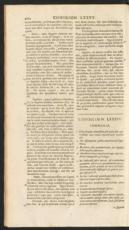 Consilium LXXXVI. [-] Consilium XC.