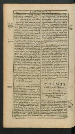 Psalmus Vigesimus Primus - Psalmus Trigesimus.