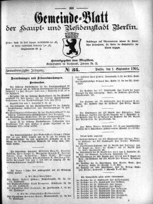 1901,35: No. 35, 1. September 1901