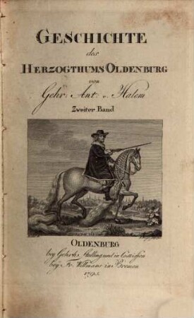 Geschichte des Herzogthums Oldenburg, 2