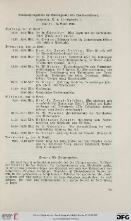 Denkmalpflegerturs im Vortragssaal des Landesmuseums