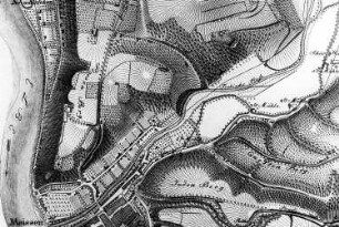 Meißen. Stadtplan von Meißen, 1811 (Stadtarchiv Meißen)
