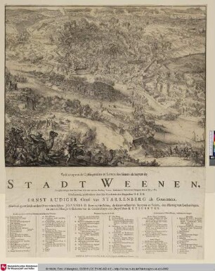 Der Entsatz von Wien [Kara Mustapha besieging Vienna July 14th to September 12th 1683]