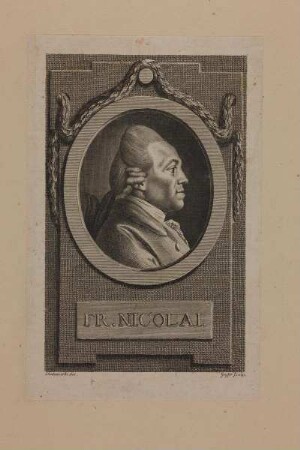 Bildnis des Fr. Nicolai