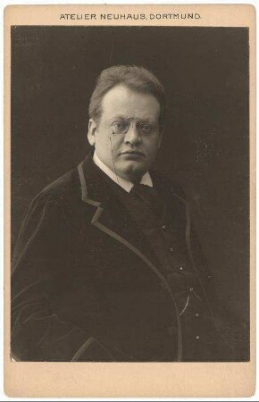 Fotografie von Max Reger (1873-1916)