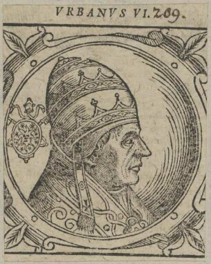 Bildnis von Papst Urbanus VI.