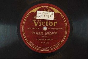 Requiem : Confutatis / (Verdi)