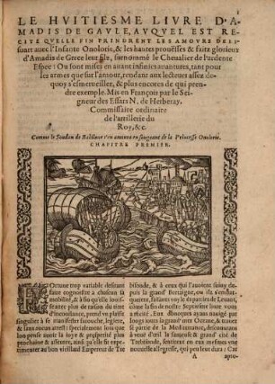 Le ... Livre D'Amadis De Gavle, 8. Le Hvitième Livre D'Amadis De Gavle