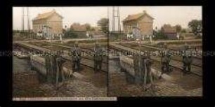 Landwehrposten an der Bahnstrecke, Ostende