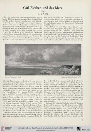 13/14: Carl Blechen und das Meer