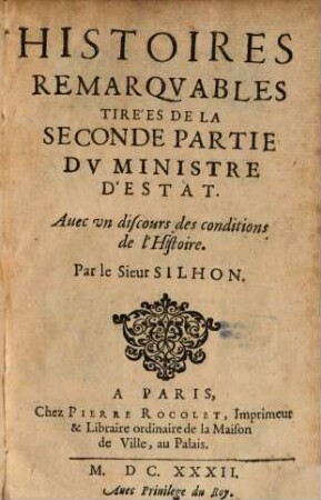 Histoires remarquables