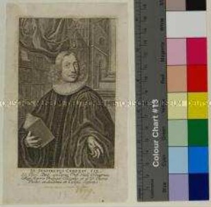 Porträt des Theologen und Philologen Johann Benedikt Carpzov