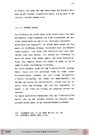 10.1.2. Grünes Wachs