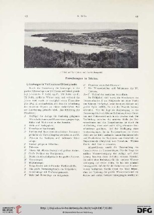 10.1907: Forschungen in Istrien