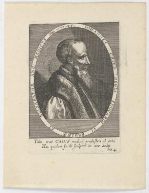 Bildnis des Iohannes Caius