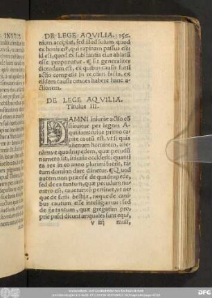 De Lege Aquilia. Titulus III.