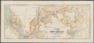 Mapa N.° IV: El valle de Palena - Carrenleufu
