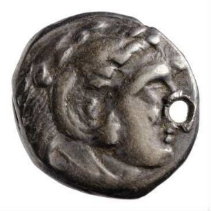 Münze, Drachme?, 320 oder 316 v. Chr.? (postum)